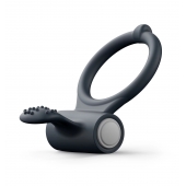 Черное эрекционное кольцо Power Clit - Dorcel - в Салавате купить с доставкой