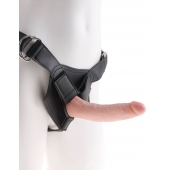 Страпон на виниловых трусиках Strap-on Harness Cock - 17,8 см. - Pipedream - купить с доставкой в Салавате
