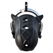 Черный замок верности Extreme Silicone Cock Blocker - Pipedream - купить с доставкой в Салавате