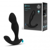 Черный утяжеленный анальный стимулятор Rocker Plug - 12 см. - b-Vibe - в Салавате купить с доставкой