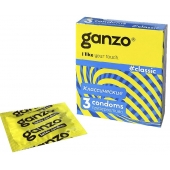 Классические презервативы с обильной смазкой Ganzo Classic - 3 шт. - Ganzo - купить с доставкой в Салавате