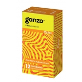 Ароматизированные презервативы Ganzo Juice - 12 шт. - Ganzo - купить с доставкой в Салавате