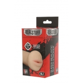 Нежный мастурбатор-ротик REALSTUFF 5INCH MASTURBATOR BJ - Dream Toys - в Салавате купить с доставкой