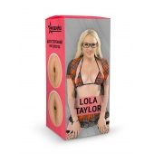 Двусторонний мастурбатор Lola Taylor - 22 см. - ФлешНаш - в Салавате купить с доставкой