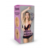 Двусторонний мастурбатор Misha Maver - 22 см. - ФлешНаш - в Салавате купить с доставкой