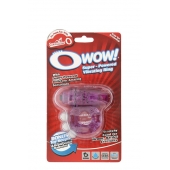 Фиолетовое эрекционное виброкольцо OWOW PURPLE - Screaming O - в Салавате купить с доставкой