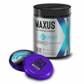 Гладкие презервативы Maxus G spot с двойной спиралью - 15 шт. - Maxus - купить с доставкой в Салавате