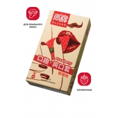 Презервативы Elasun Strawberry с аромато клубники - 10 шт. - Elasun - купить с доставкой в Салавате
