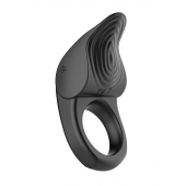 Черное эрекционное виброкольцо Vibro Lust Ring - MALESATION - в Салавате купить с доставкой