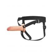Полый страпон на ремнях 6’’ Hollow Silicone Strap-on - Pipedream - купить с доставкой в Салавате