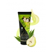 Массажный крем для тела с ароматом груши и зелёного чая Pear   Exotic Green Tea - 200 мл. - Shunga - купить с доставкой в Салавате