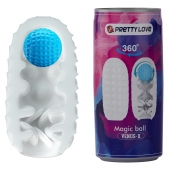 Мастурбатор с шариком внутри Magic ball - Baile - в Салавате купить с доставкой