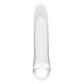 Прозрачная насадка-удлинитель 6.6’’ Extender With Ball Strap - 17,3 см. - Dream Toys - в Салавате купить с доставкой