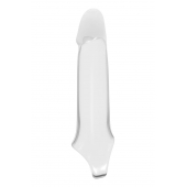 Прозрачная насадка-удлинитель 8.8’’ Extender With Ball Strap - 23,6 см. - Dream Toys - в Салавате купить с доставкой