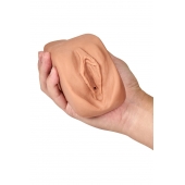 Маструбатор-вагина с вибрацией Soft   Wet Renata Realistic Tan Masturbator - Blush Novelties - в Салавате купить с доставкой