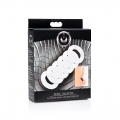 Комплект из 6 прозрачных эрекционных колец Ring Master Custom Ball Stretcher Kit - XR Brands - в Салавате купить с доставкой