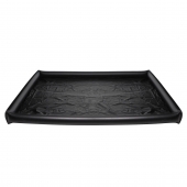 Черная виниловая простынь с надувными краями Nuru Inflatable Vinyl Massage Sheet - XR Brands - купить с доставкой в Салавате
