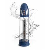 Синяя вакуумная автоматическая помпа Max Boost Pro Flow - Pipedream - в Салавате купить с доставкой