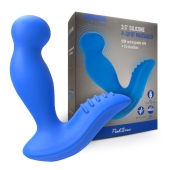 Синий вибромассажер простаты 3,5’’ P-spot Massager - 12,5 см. - Erokay - в Салавате купить с доставкой