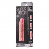 Фаллоудлинитель SUPER HERO Sex Machine - 15,5 см. - Lola Games - в Салавате купить с доставкой