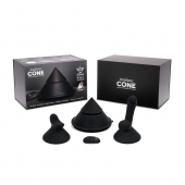 Конусный вибромассажер Cowgirl Cone с 2 насадками - CowGirl - купить с доставкой в Салавате