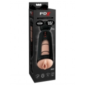 Мастурбатор-вагина с вибрацией Vibrating Mega Milker - Pipedream - в Салавате купить с доставкой