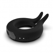 Черное эрекционное кольцо Marry Me Rechargeable Vibrating Cockring - Adrien Lastic - в Салавате купить с доставкой