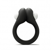 Черное эрекционное кольцо Zippy Vibrating Ring With Bullet - Adrien Lastic - в Салавате купить с доставкой