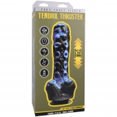Черно-синяя мини-машина на присоске Tendril Thruster - 21,6 см. - Doc Johnson - купить с доставкой в Салавате