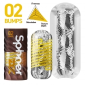 Мастурбатор Tenga Spinner DX 02 Bumps - Tenga - в Салавате купить с доставкой