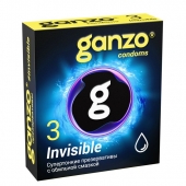 Супертонкие презервативы Ganzo Invisible - 3 шт. - Ganzo - купить с доставкой в Салавате