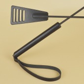 Черный кожаный стек «Сириус» - 60 см. - Sitabella - купить с доставкой в Салавате