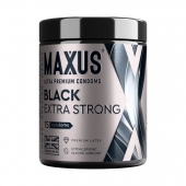 Черные утолщенные презервативы MAXUS Extra Strong с железным кейсом - 15 шт. - Maxus - купить с доставкой в Салавате