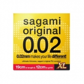 Презерватив увеличенного размера Sagami Original 0.02 XL-size - 1 шт. - Sagami - купить с доставкой в Салавате