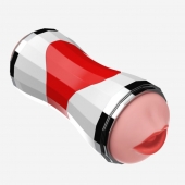 Двусторонний мастурбатор в колбе Power Grip Cup - вагина и ротик - Boys of Toys - в Салавате купить с доставкой