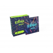 Светящиеся в темноте презервативы Expert Neon - 3 шт. - Expert - купить с доставкой в Салавате