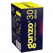 Ароматизированные презервативы Ganzo Juice - 30 шт. - Ganzo - купить с доставкой в Салавате