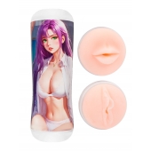 Двусторонний мастурбатор аниме - ротик и вагина - Tokyo Style - в Салавате купить с доставкой