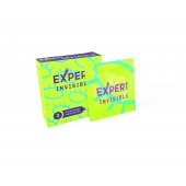 Ультратонкие презервативы Expert Invisible - 3 шт. - Expert - купить с доставкой в Салавате