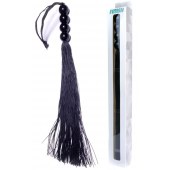 Черная силиконовая плеть - 37 см. - Boys of Toys - купить с доставкой в Салавате