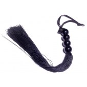 Черная силиконовая плеть - 37 см. - Boys of Toys - купить с доставкой в Салавате