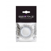 Круглое эрекционное кольцо с длинными «ресничками» - Sextaz - в Салавате купить с доставкой