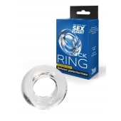 Прозрачное эрекционное кольцо-бублик - Sex Expert - в Салавате купить с доставкой