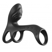 Черная насадка на пенис Ultimate Couples Cage Pro - Pipedream - в Салавате купить с доставкой