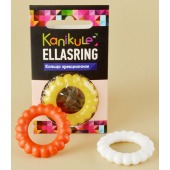 Цветное рельефное эрекционное кольцо Ellasring - Sitabella - в Салавате купить с доставкой