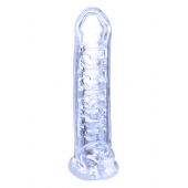 Прозрачная насадка-удлинитель Stretchy Touch - 18 см. - NMC - в Салавате купить с доставкой