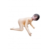 Телесная надувная секс-кукла в позиции догги-стайл - NMC - в Салавате купить с доставкой