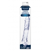 Прозрачная насадка-удлинитель Length Enhancer с подхватом - 22,3 см. - NMC - в Салавате купить с доставкой