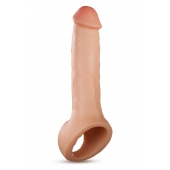 Телесная насадка-удлинитель Thrive 8.75 Inch Realistic Penis Extender Sleeve - 22,2 см. - Blush Novelties - в Салавате купить с доставкой