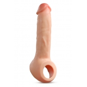 Телесная насадка-удлинитель Thrive 8.75 Inch Realistic Penis Extender Sleeve - 22,2 см. - Blush Novelties - в Салавате купить с доставкой
